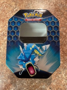 lot 60 image: Pokemon Hidden Fates Metal Tin