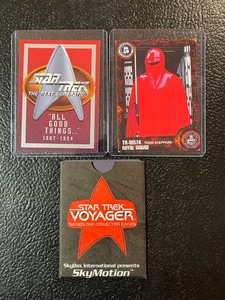 lot 62 image: Star Trek Cards