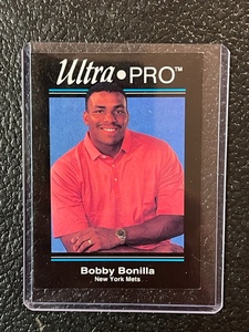 lot 63 image: 1992 Rembrandt Ultra Pro Bobby Bonilla Card #P2