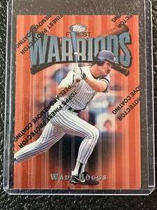 lot 50 image: 1997 Topps Wade Boggs Warriors Card #62