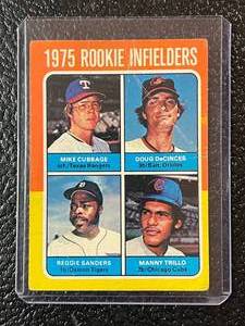 lot 67 image: 1975 Topps Rookie Infielders Card #617