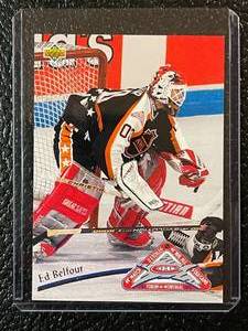 lot 99 image: 1993 Upper Deck Ed Belfour Card #19