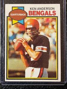 lot 119 image: 1979 Topps Ken Anderson Card #115