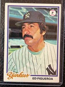 lot 154 image: 1978 Topps Ed Figueroa Card #365