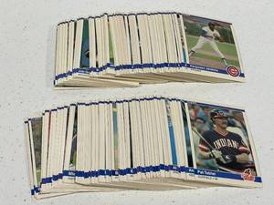 lot 168 image: 1984 Fleer Baseball Cards