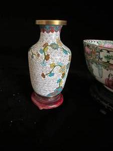 Chinese Bowl & Vases