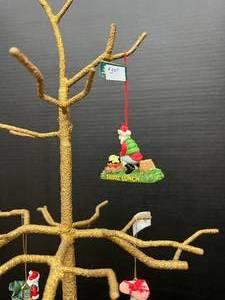 NEW Metal Christmas Tree with Ornaments