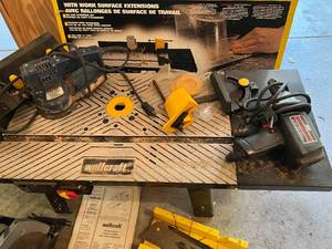 Woolcraft Router Table & More Tools
