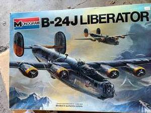 Box 2 of Model Airplanes - Approx. 22