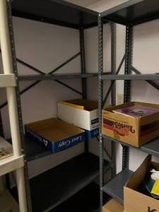 3 Metal Shelves