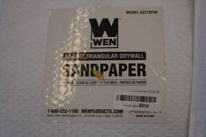 Drywall sanding paper
