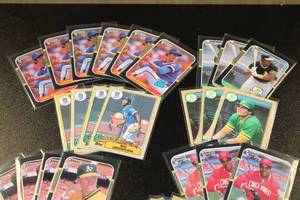 lot 58 image: 1987 Hall of Fame & Superstar Rookie Card Lot  38 Rookie Cards