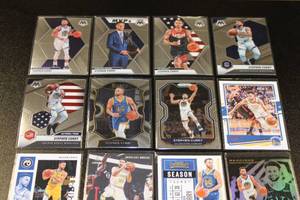 lot 65 image: Stephen Curry Basketball Card Lot  16 Different Cards