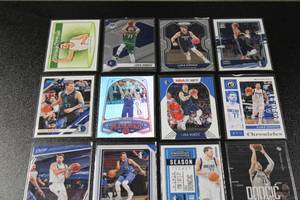 lot 66 image: Luka Doncic Basketball Card Lot  16 Different Cards