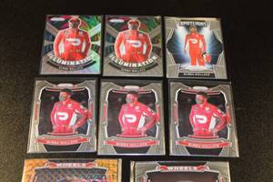 lot 76 image: Bubba Wallace Racing Card Lot  10 Cards
