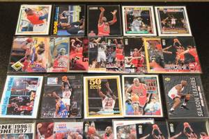 lot 82 image: Michael Jordan Basketball Card Lot  32 Cards