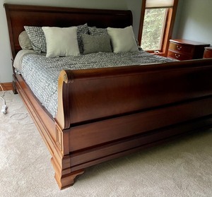 Excellent Ethan Allen King Frame- Headboard and Footboard