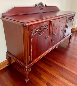 Amazing Vintage Sideboard Buffet Server
