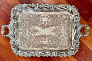 Sensational Silver Plated Trays