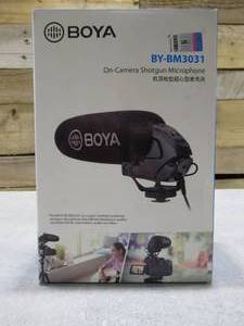 lot 3 image: BOYA - Super Cardioid Directional On Camera Shotgun Microphone Semi-Pro