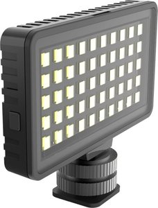 lot 8 image: Digipower - Insta-Fame Dimmable 50 LED Super Bright Video Light with 3X Light Diffusers and Smartphone Mount