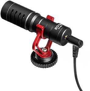 lot 15 image: Boya MM1 Universal Cardiod Microphone  Black
