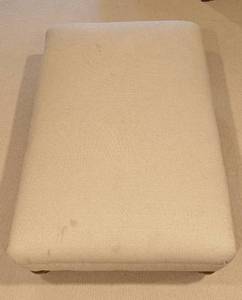 Neutral Colored Ottoman