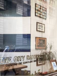 Framed New York The City Bakery Photograph