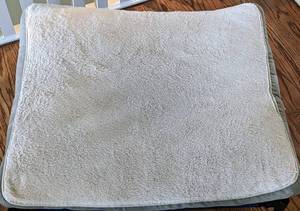 Fleece Topped Doggie Bed and Invisible Fence Wire and Splice