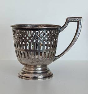 Sterling Silver Demitasse Cup Holders