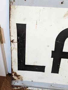 Vintage Metal Sign