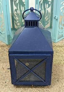 Decorative Blue Lanterns