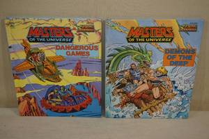 Vintage Golden Heroic Champions Masters of the Universe Books