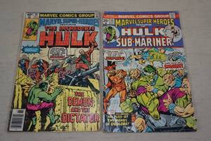 Marvel Super Heroes Incredible Hulk Comic Books