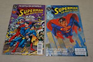 DC Comics Superman the Man of Steel Comic Books