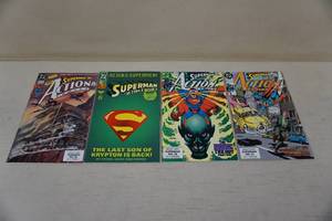 DC Superman in Action Comics Comic Books