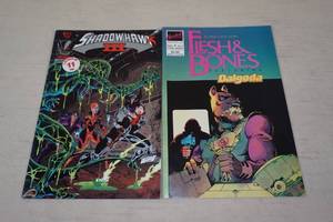 Comic Books - Shadowhawk III, Flesh and Bones with Dalgoda