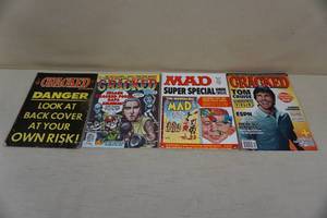 Mad and Cracked Magazines