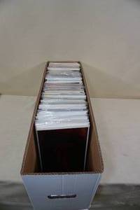 Long Box of Comic Books