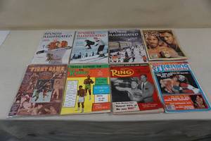 Vintage Sport Magazines - Sports Illustrated, The Ring, Wrestling