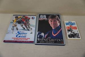 Sports Books - Gretzky Life in Pictures, Spirit of Game, Lombardi