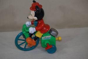 Vintage Mickey Mouse Tricycle Toy