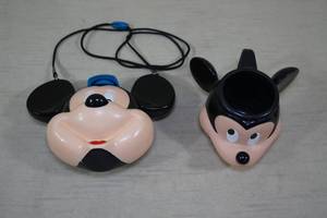 Vintage Mickey Mouse Canteen and Drinking Mug