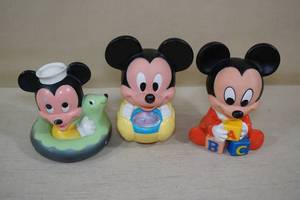 Vintage Mickey Mouse Baby Toys