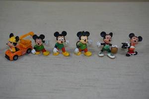 Vintage Mickey Mouse Small Collector Figures