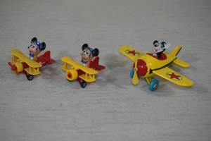 Vintage Mickey Mouse Airplane Toys