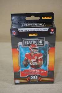 Hanger Box of Panini Playbook 2021 Football Card Packs