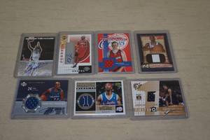 Jersey Patch and Auto Basketball Cards - Wilcox, Kaman, Tskitishvili
