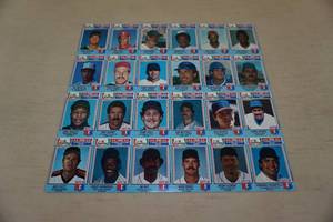 Uncut Sheet of Chef Boyardee Baseball Cards - Gwynn, Ripken, Kirby