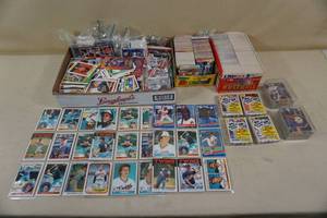 Assorted Cards - Mostly Football and Baseball - Early 80s and Newer